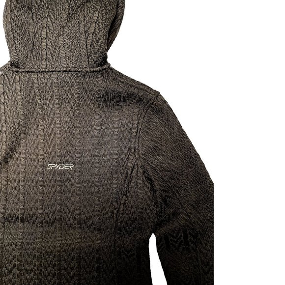 Spyder Hoody Cable Core Hoodie - Osetra Green | Small - Picture 10 of 12